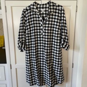 J. Jill Buffalo Plaid Tunic